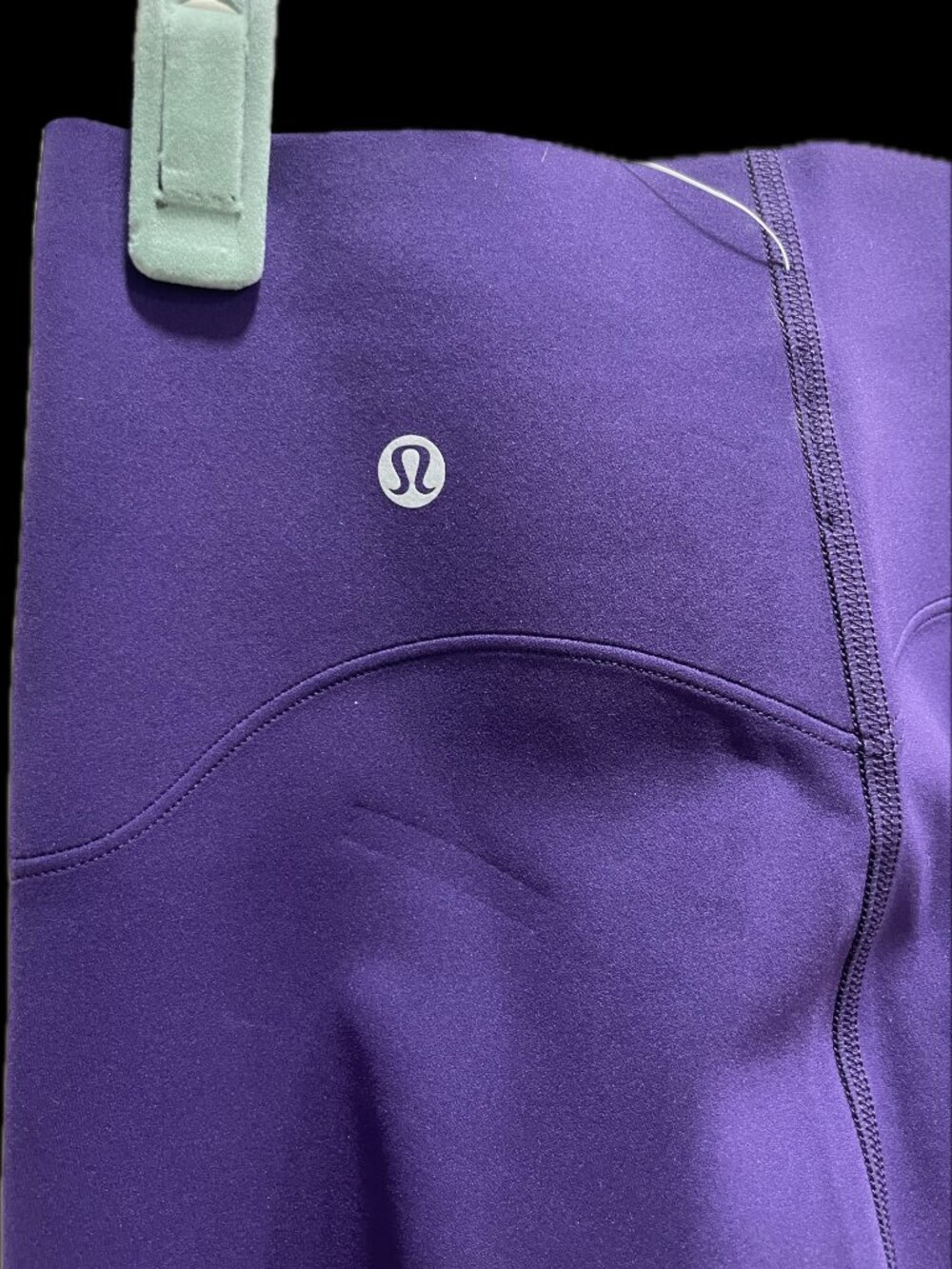 NWT Lululemon Glow Up Tight 25" SHR DRCP Dark Court Purple, size 2 - Picture 7 of 9